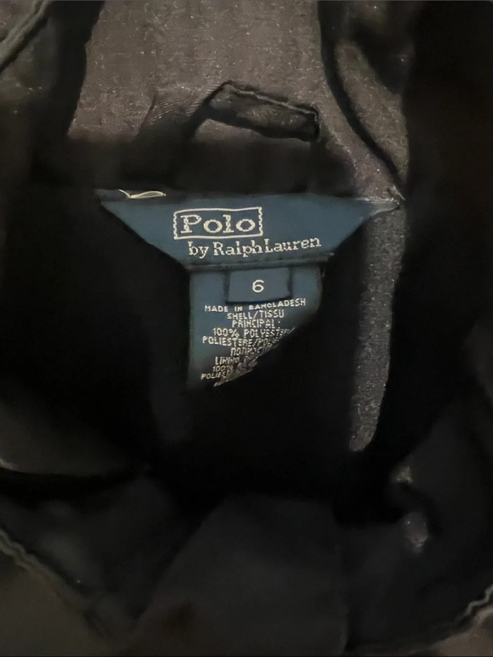 Ralph Lauren water resistant